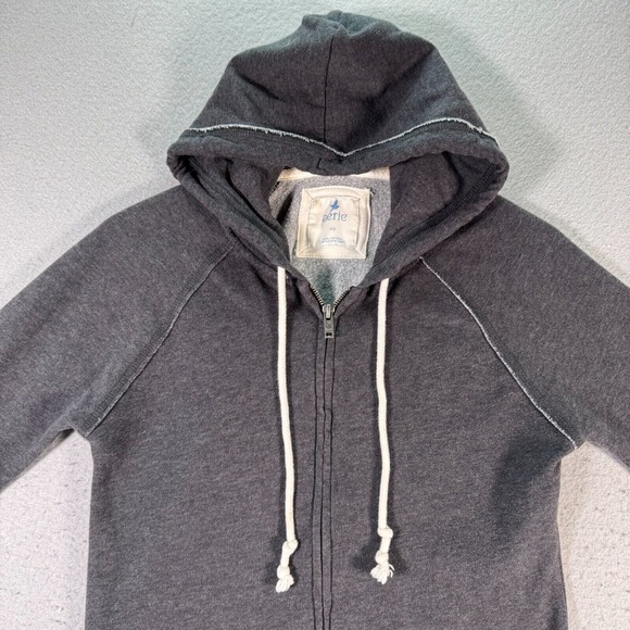 Aerie Hoodie Sweatshirt Women Small Gray Fleece Heavyweight Comfort Classic City - Picture 4 of 10
